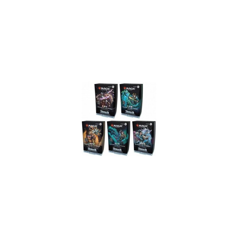 Pack (5 mazos) - Mazo de Commander - Tarkir Tormenta Dracónida - Magic The Gathering