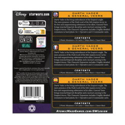 Darth Vader & General Veers - Star Wars Legion (ES/DE/EN/FR)