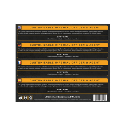 Customizable Imperial Officer & Agent - Star Wars Legion (ES/DE/EN/FR)