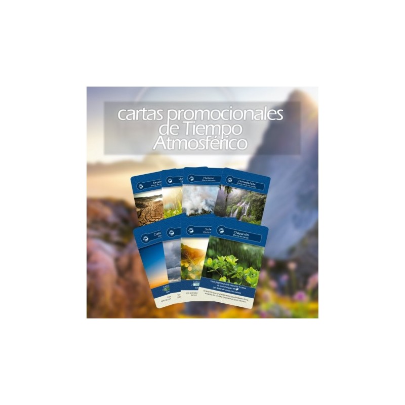 Cartas Promocionales de Tiempo Atmosférico- Abundancia - Earth