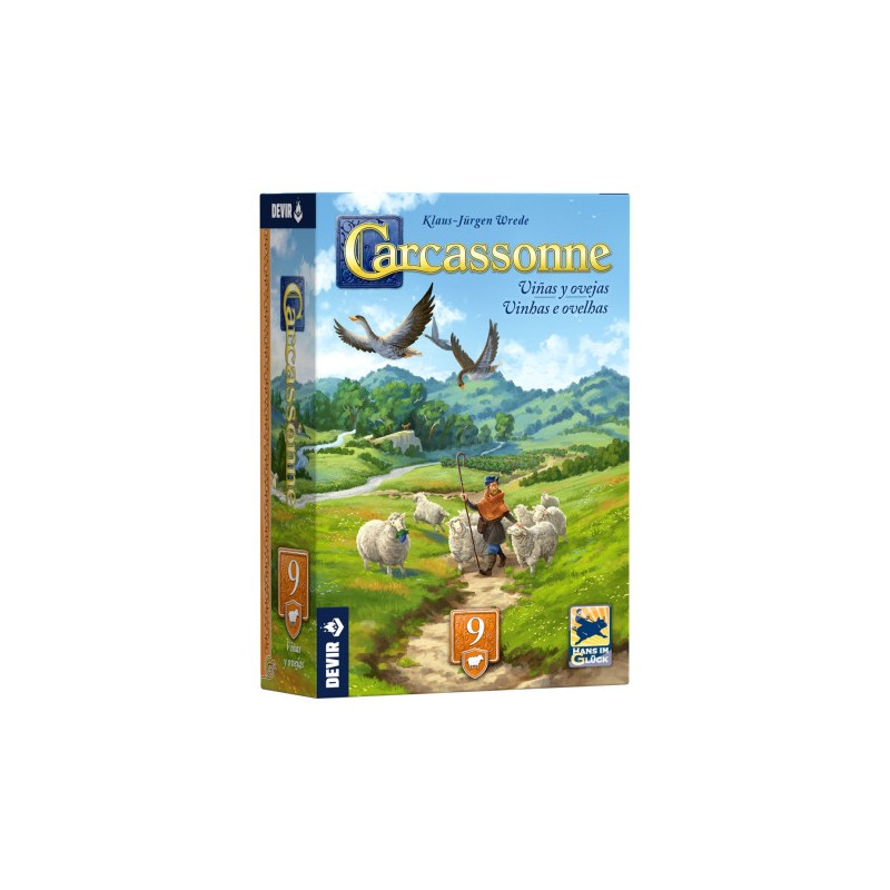 Viñas y Ovejas Exp. 9 - Carcassonne