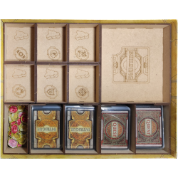 Inserto compatible con LORDS OF WATERDEEP (Base + Exp. Scoundrels of Skullport)
