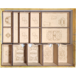 Inserto compatible con LORDS OF WATERDEEP (Base + Exp. Scoundrels of Skullport)