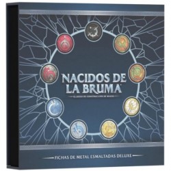 Fichas de metal esmaltadas deluxe - Nacidos de la Bruma