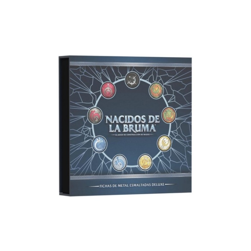 Fichas de metal esmaltadas deluxe - Nacidos de la Bruma