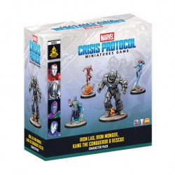 Iron Lad, Iron Monger, Kang the Conqueror - Marvel Crisis Protocol (ES/EN/FR)