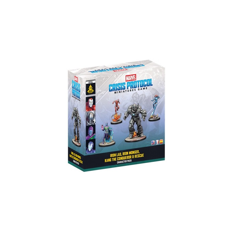 Iron Lad, Iron Monger, Kang the Conqueror - Marvel Crisis Protocol (ES/EN/FR)