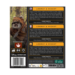 Logray & Wicket Commander - Star Wars Legion (ES/DE/EN/FR)