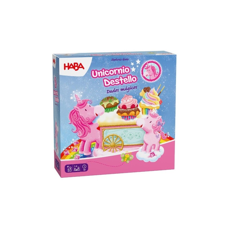 Dados Mágicos - Unicornio Destello (ES/EN/PT/FR/IT)