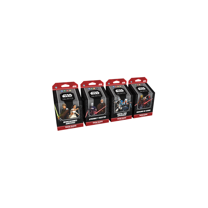 Negociaciones Agresivas - 2026 Twin Suns Mazos - Star Wars Unlimited
