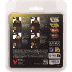 Vallejo-72395 Game Color Set 18 ml - Gold NMM