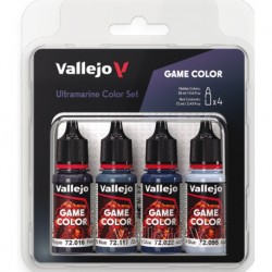 Vallejo-72389 Game Game Set 18 ml - Ultramarine Skin