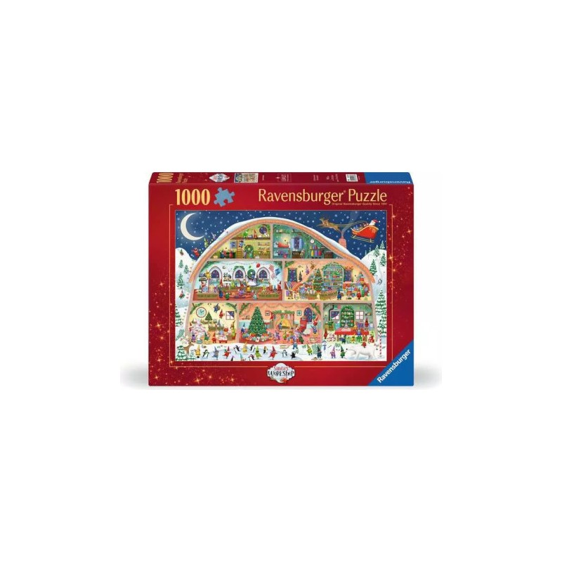 Taller de Papá Noel - Puzzle 1000 Piezas
