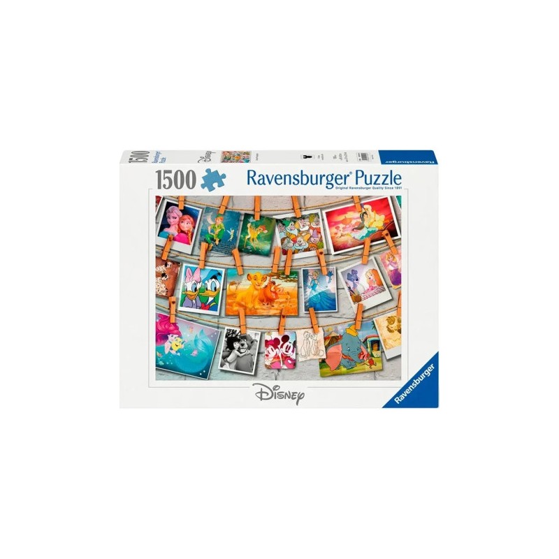 Fotografías Disney - Puzzle 1500 Piezas