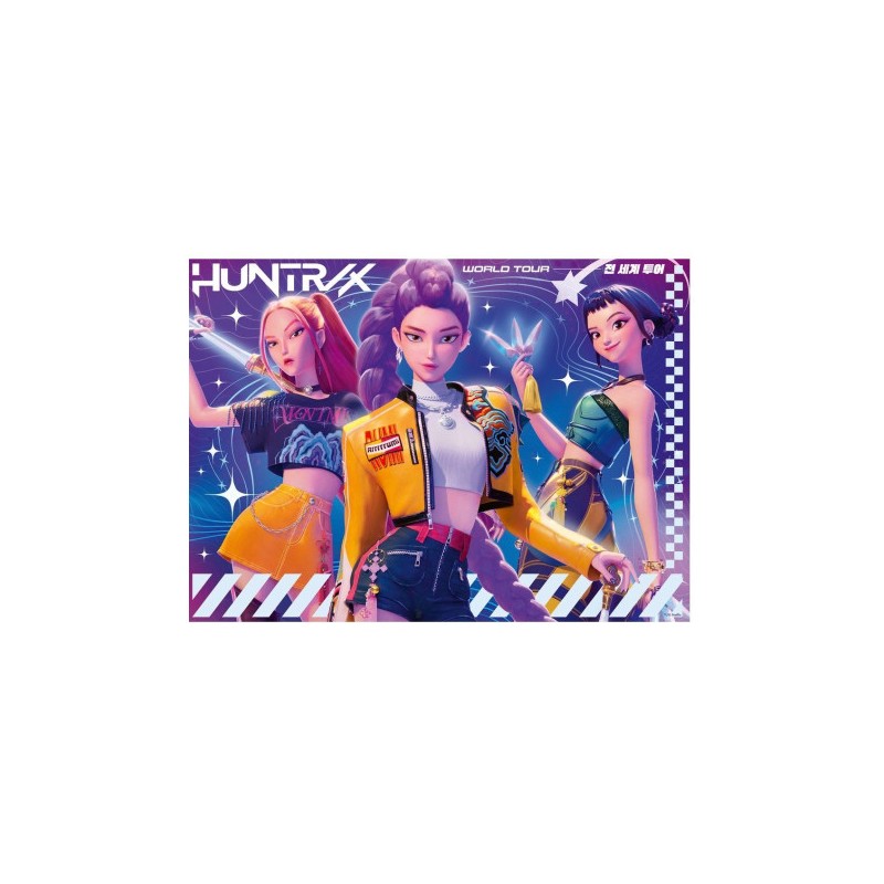 K-Pop Demon Hunters - Puzzle 4x100pzs