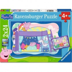 Buenas noches - Peppa Pig - Puzzle 2x24 Pz