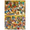 Taller de Navidad - Puzzle 2x12 Pz