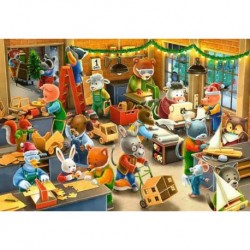 Taller de Navidad - Puzzle 2x12 Pz