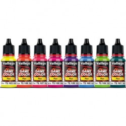 [72.214] Game Color Fluo Set 18 ml - Fluorescent Color
