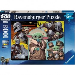 The Mandalorian & Grogu - Puzzle 100 Piezas XXL