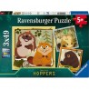 Hoppers: Las Aventuras de Mabel - Puzzle 3x49 Pz
