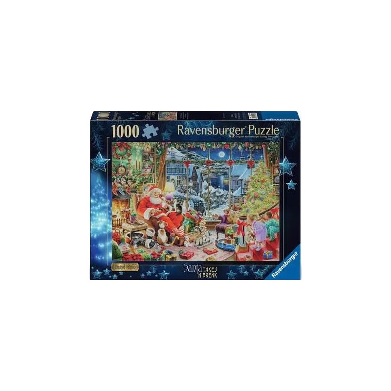 Santa Takes a Break - Puzzle 1000 Piezas