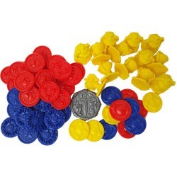 The plastic tokens kit -...