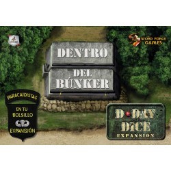 Pack D-Day Dice + Camino al infierno + Dentro del Búnker + Dios con nosotros + Jefe supremo + Paracaidistas en tu bolsillo