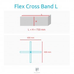 Flex Cross Band - XL (3 pcs - 400x400 mm)