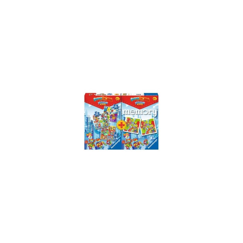 Multipack Memory + 3 Puzzles: Super Zings