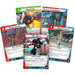 Marvel Champions: El juego de cartas - Ms. Marvel - Pack de Héroe