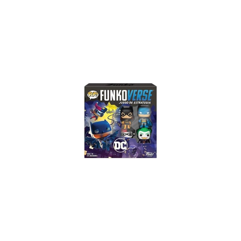 POP! Funkoverse Strategy Game: DC Comics 100 4-Pack