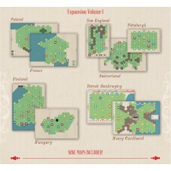 Age of Steam Deluxe: Expansion Volume I (Inglés)