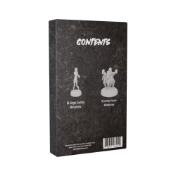 Series 2 Terror from the grave Miniatures (Zombies)- Final Girl (Inglés)