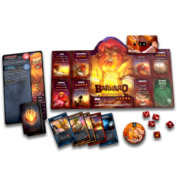 Bárbaro vs Elfa lunar - Dice Throne