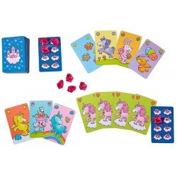 Unicornio Destello juego de cartas