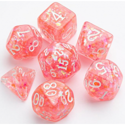 Peach RPG Dice Set (7pcs)