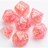 Peach RPG Dice Set (7pcs)