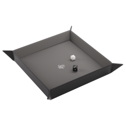 Magnetic Dice Tray Square Black/Gray
