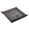 Magnetic Dice Tray Square Black/Gray