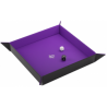 Magnetic Dice Tray Square Black/Purple
