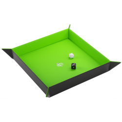 Magnetic Dice Tray Square Black/Green