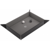 Magnetic Dice Tray Rectangular Black/Gray