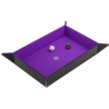 Magnetic Dice Tray Rectangular Black/Purple