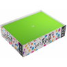 Magnetic Dice Tray Rectangular Black/Green
