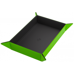 Magnetic Dice Tray Rectangular Black/Green