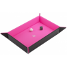 Magnetic Dice Tray Rectangular Black/Pink
