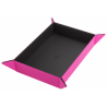 Magnetic Dice Tray Rectangular Black/Pink