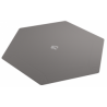 Magnetic Dice Tray Hexagonal Black/Gray
