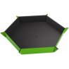 Magnetic Dice Tray Hexagonal Black/Green
